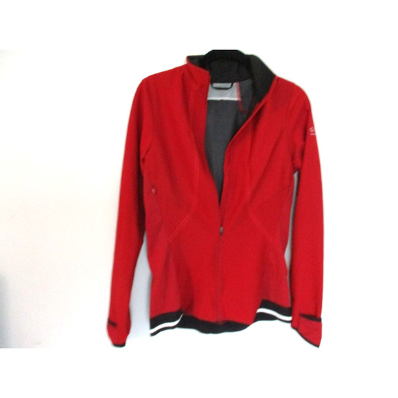 Gore Running Wear Windstopper Soft Shell Red and Black Jacket Size Medium - Picture 4 of 8